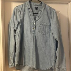 Jcrew chambray top